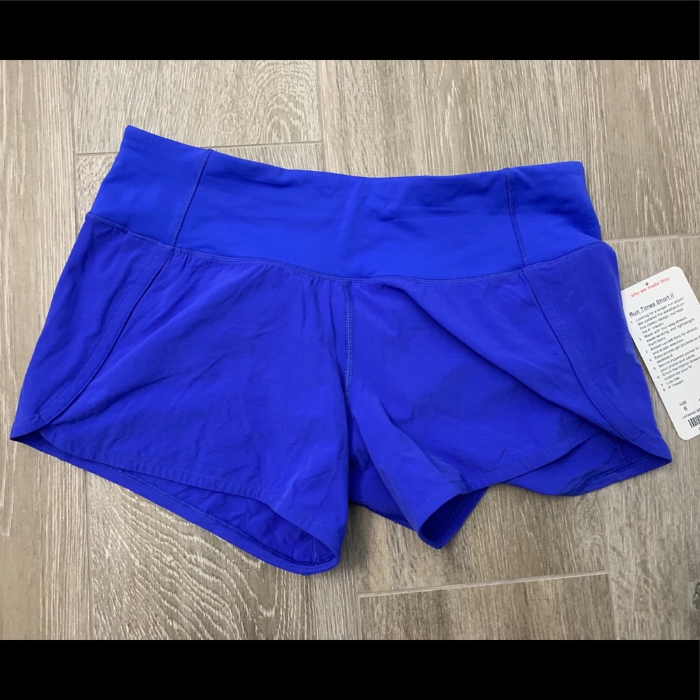 lululemon run times shorts! New with tag:)